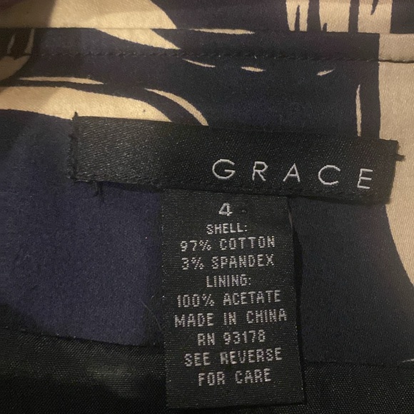 Grace Elements Cropped Black and Tan Jacket Sz 4 - Picture 3 of 5